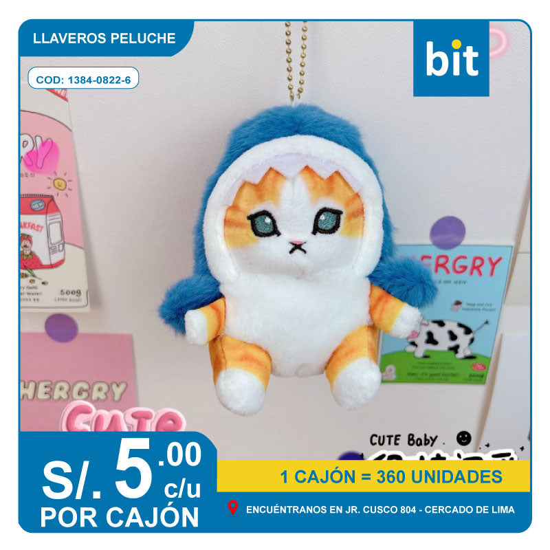 📦 LLAVERO DE PELUCHE COD:  1384-0822-6 -- CJN  360 UNDS