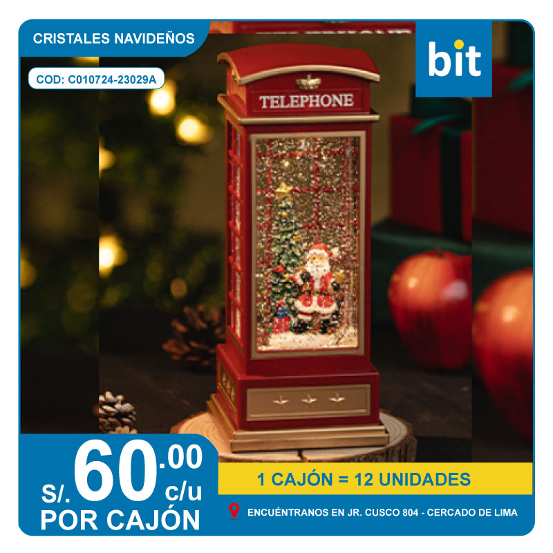 📦 ADORNO NAVIDE?O DE RESINA COD: C010724-23029A -- CJN  12 UNDS