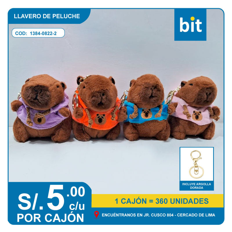 📦 LLAVERO DE PELUCHE COD:  1384-0822-2 -- CJN  360 UNDS