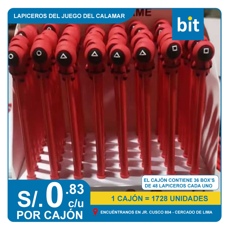 C02-LAPICEROS MIXTOS 2 ( stock por paquete de 48)