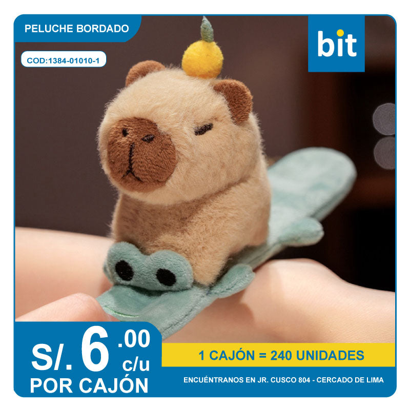 📦 PELUCHE BORDADO COD: 1384-01010-1 CJN X 240 UNDS