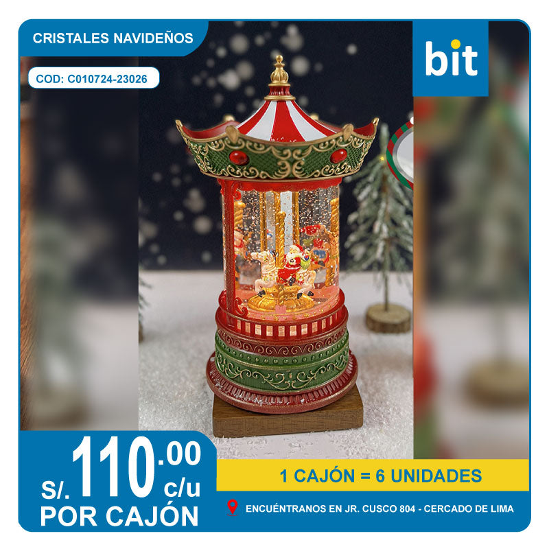 📦 ADORNO NAVIDE?O DE RESINA COD: C010724-23026 -- CJN  6 UNDS