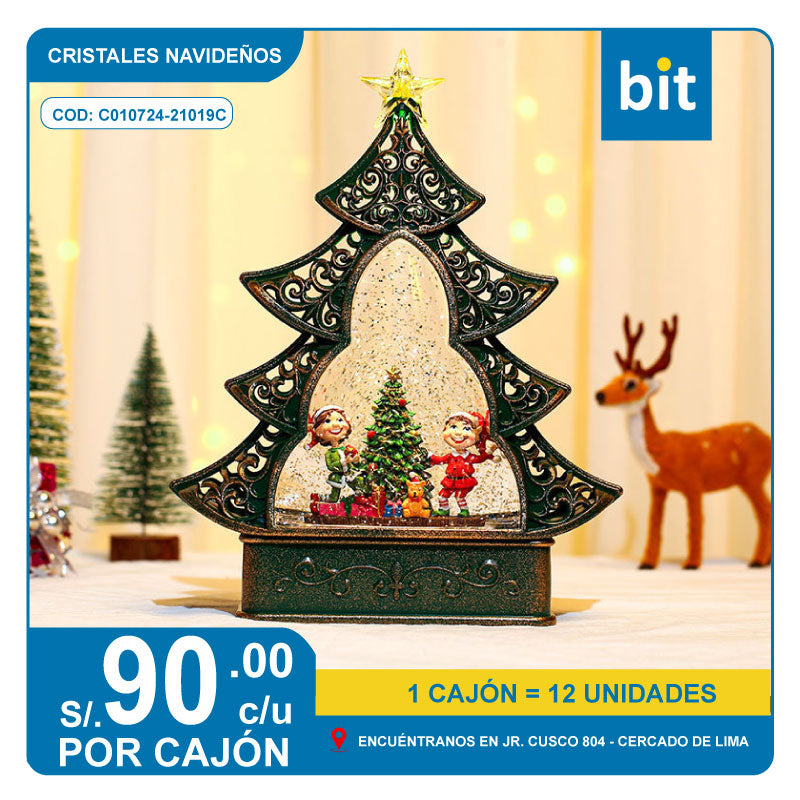 📦 ADORNO NAVIDE?O DE RESINA COD: C010724-21019C -- CJN  12 UNDS