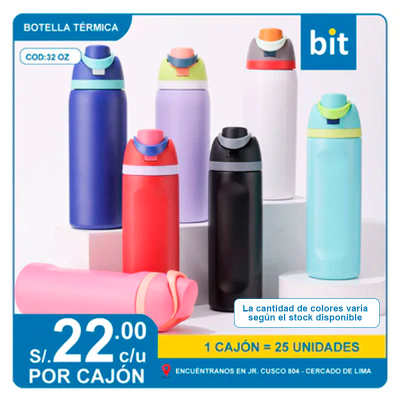 📦 BOTELLA TERMICA COD: 32oz -- CJN  25 UNDS