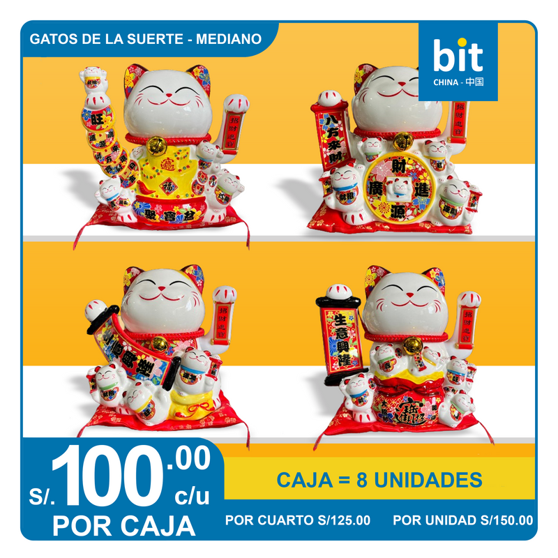 C02-GATO DE LA SUERTE - MANEKI-NEKO - MEDIANO